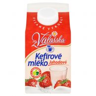 Kefírové mléko nízkotučné Jahodové 450 g