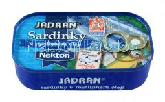 Sardinky v oleji Jadran 125 g