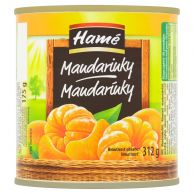 Kompot mandarinky Hamé 312 g
