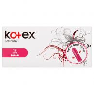 Hygienické tampony Kotex super 16ks