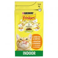 Friskies kočka granule indoor 1,5 kg