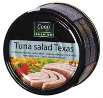 COOP Premium tuňákový salát Texas 185 g