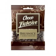 Brusinky v hořké čokoládě 80 g