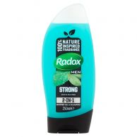 Sprchový gel Radox Feel Strong 250 ml