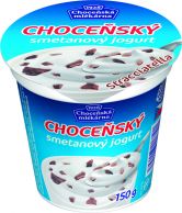 Choceňský smet jogurt stracciatella 150g