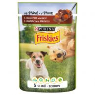 Friskies adult kapsa pes jehně a mrkev 100 g