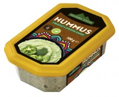 Hummus s brokolicí a dýňovými semínky 100 g