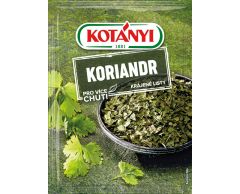 Kotányi koriandr - krájené listy 6g