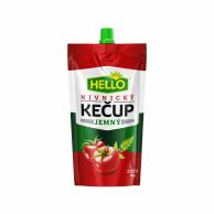 Kečup v sáčku Jemný Hello 200 g