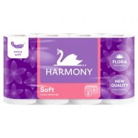 Toaletní papír Harmony Soft 8 ks 3vrstvý