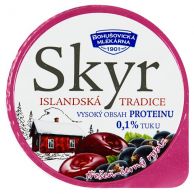 Skyr 0,1% třešeň - černý rybíz 130 g