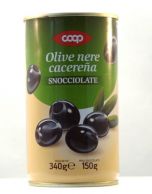 COOP Italy Olivy černé bez pecky 340 g