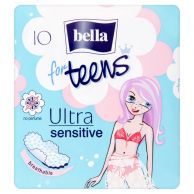 Hygienické vložky ForTeens Ultra Sensitive 10 ks