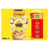 Friskies kapsa kočka maso výběr 4 x 85 g
