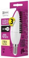 Žárovka LED svíčka E14 6W (za 40 W)