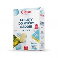 Clean&Clean Tablety do myčky ALLin1 30 ks