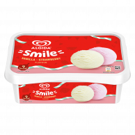 Algida Smile Strawberry - Vanilla 900ml