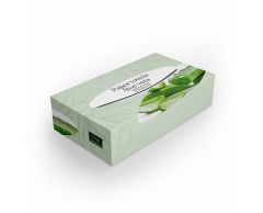 Papírové kapesníky box 80 ks 3 vrstvé Aloe Vera COOP Premium