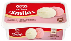 Algida Smile Vanilla - Strawberry 1000 ml