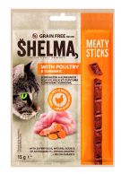 Shelma Snack s drůbežím a kurkumou 15 g*
