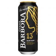 Pivo Černá Barbora, tmavé silné 0,5 l
