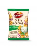 Bohemia Chipsy Čočkové zakysaná smetana s cibulkou 65 g