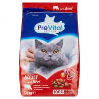 PreVital granule kočka hovězí 1,4 kg
