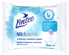 Toaletní papír Linteo vlhčený 60 ks AquaSensitive