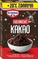 Holandské kakao 120 g + 20 %