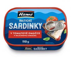 Baltické sardinky v tomatě 110 g