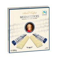 Mozartovy čokoládky z bílé čokolády 200g