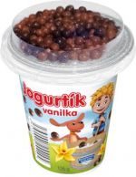 Bobík jogurtík vanilkový s cerealními kuličkami 108 g
