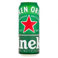 Heineken světlý ležák 0,5 l plech