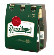 Pivo Pilsner Urquell světlý ležák 0,33l.