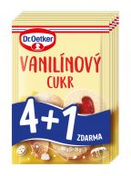 Vanilínový cukr 4 + 1 100 g